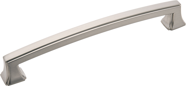 Bridges Collection Pull 6-5/16'' cc Satin Nickel Finish P3235-SN