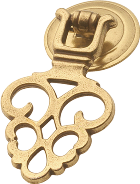 Manor House Collection Pendant Pull 2-1/2'' x 1-1/4'' Lancaster Hand Polished Finish P8005-LP