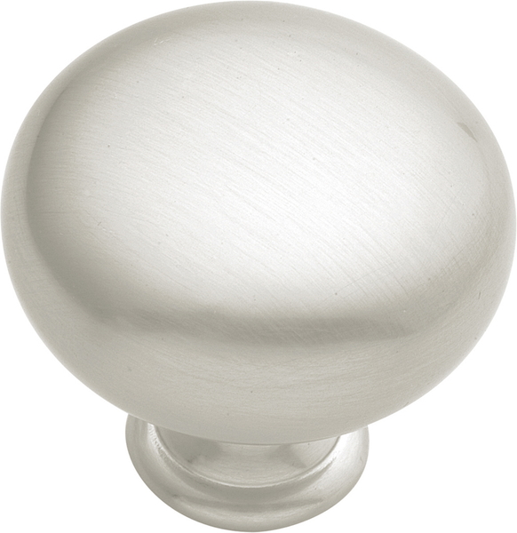 Modus Collection Knob 1-1/4'' Diameter Satin Nickel Finish PA1218-SN