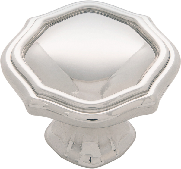 Trellis Collection Knob 1-1/2'' diam Polished Nickel Finish B076137-14