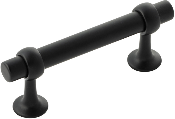 Ostia Collection Pull 3'' cc Matte Black Finish B077522-MB