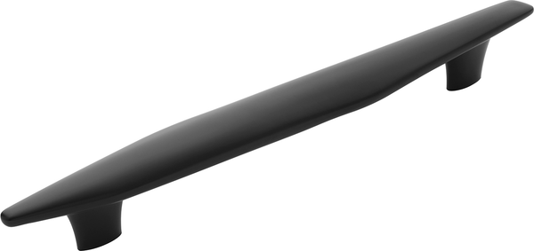 Pebble Collection Appliance Pull 12'' cc Matte Black Finish B079716-MB