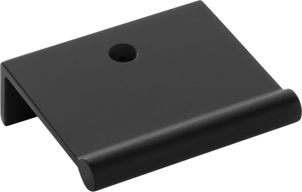 Bijou Cinch Finger Pull 1-1/2'' cc 2-1/2'' x 2-1/4'' Matte Black Finish B075003-MB