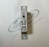 Enclosed Power Distribution Block, 1-Pole, Aluminum, 1 Opening Line Side, 4 Openings Load Side, 115 Amps