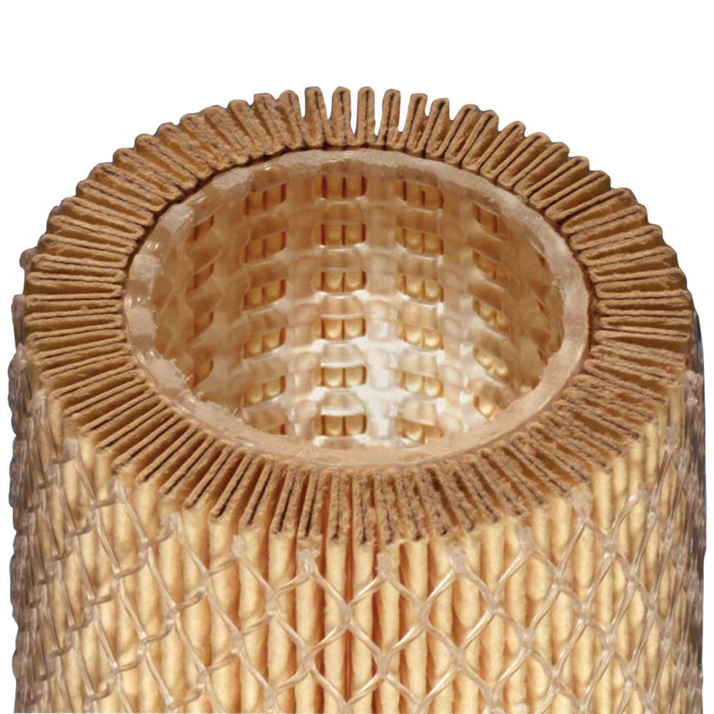 Finite H-Series Air and Gas Filter Element Replacement, 3 micron, 28" Long, Pleated Pre-Filter