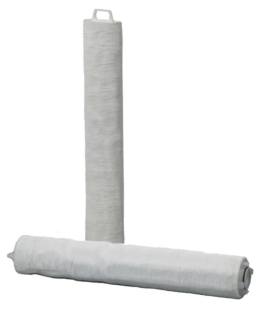 10" Pleated Membrane High Flow Filter Cartridge, 10 Micron Absolute