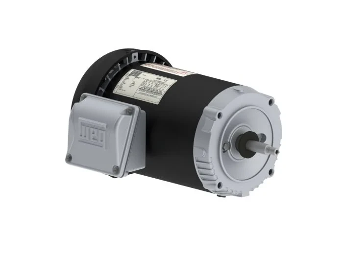 Motor, 3 HP,  3-Ph, 208-230/460VAC, 3600 RPM, TEFC