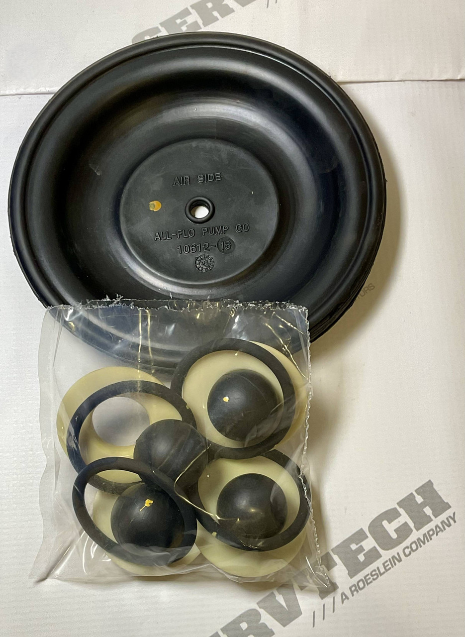 Wet End Rebuild Kit for 1" Diaphragm Pump