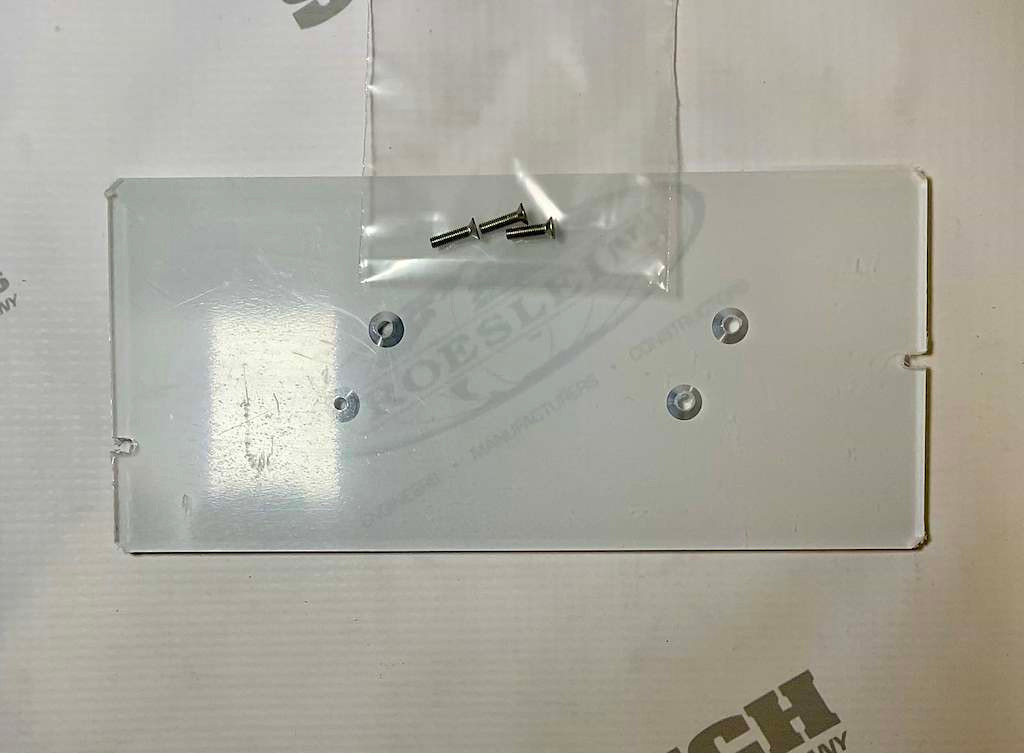Embedded I/O Mounting Plate