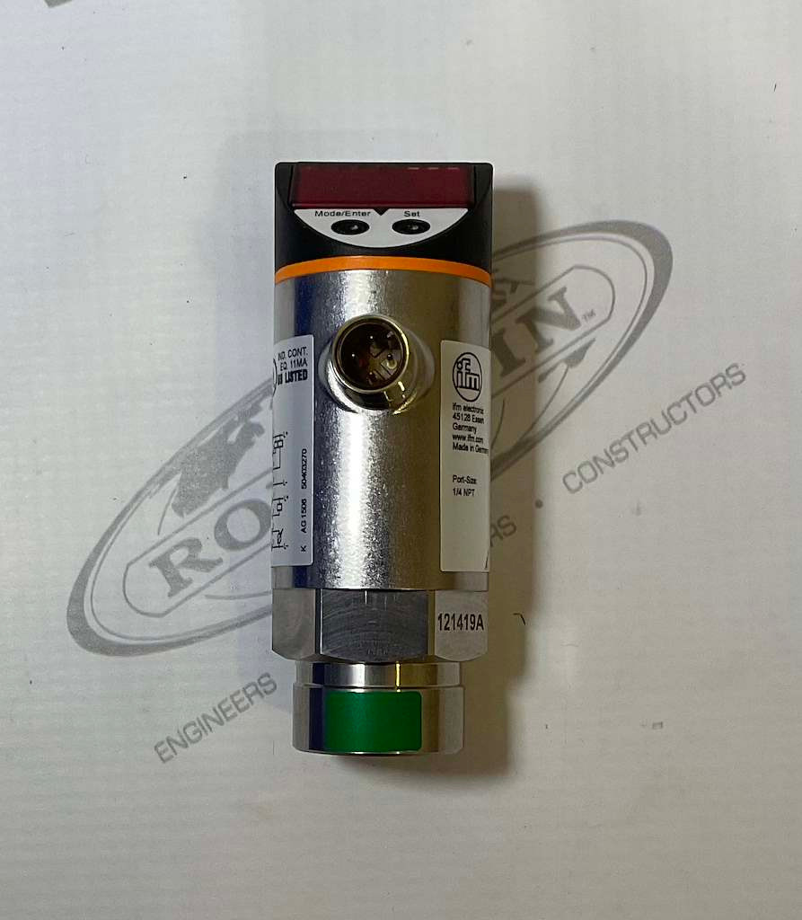 Pressure Transmitter, 0-1450 PSI, Switch Output 1, Switch/Analog Output 2