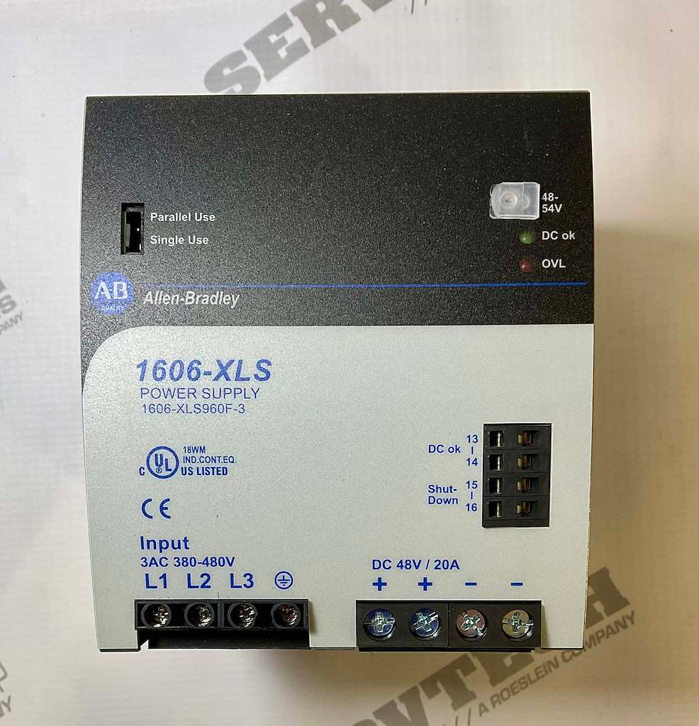Performance Power Supply, 48-54V DC, 960 W, 3-Phase 480V AC Wide range / 600V DC Input Voltage