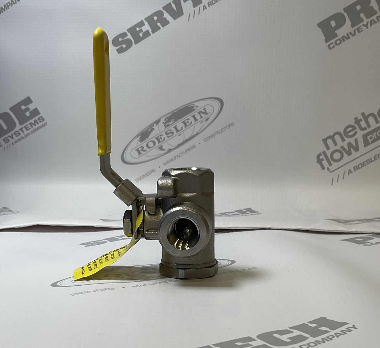 Threaded Diverting Valve, 316 Stainless Steel Body, 3/8 NPT Female