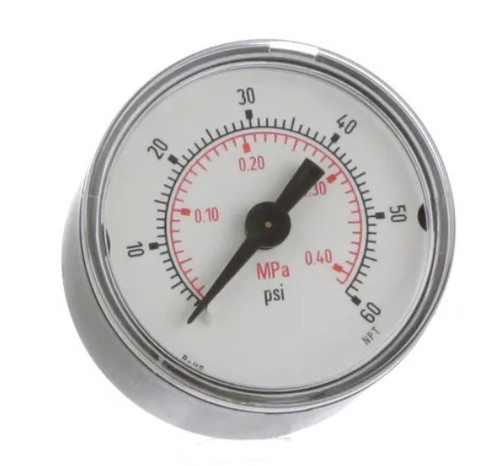 Gauge, 0-60 psi, Filter Regulator