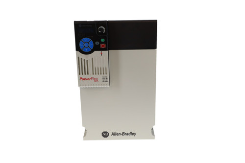 AC Drive, PowerFlex 525, Type Open/IP20, 3-Ph 380...480 Vac, 30 HP (22 kW) ND / 25 HP (18.5 kW) HD, 43.0 A Output, Frame E, EMC Filter, Int. EtherNet/IP 1-Port, Int. Hardwired STO, UL Listed