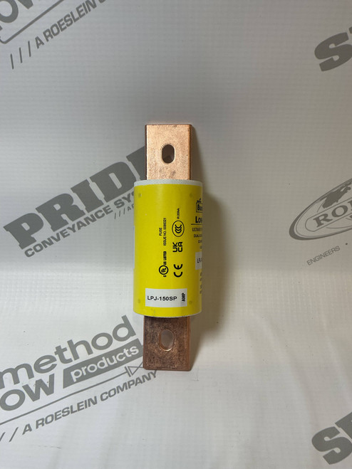 Current-Limiting Class J Fuse, Time Delay, Dual Element, Bolted Blade End x Bolted Blade End Connection