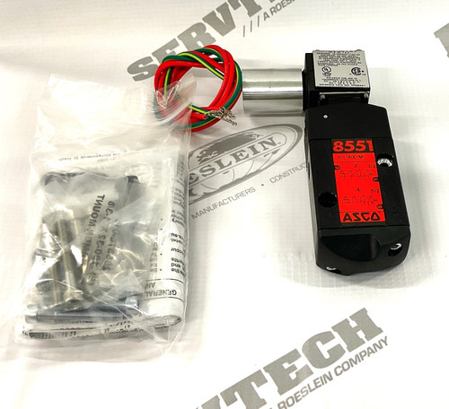 1/4" 5-Way 24VDC Solenoid Valve 1/4" 5-Way 24VDC Solenoid Valve