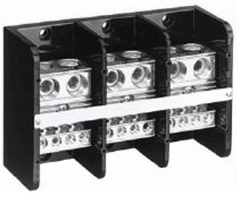Power Distribution Block, 3-Pole, Aluminum Power Distribution Block, 3-Pole, Aluminum