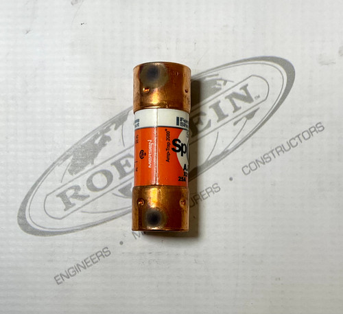 Mersen AJT25, Class J Fuse, Low Peak, Current-Limiting, Time Delay, 25 A