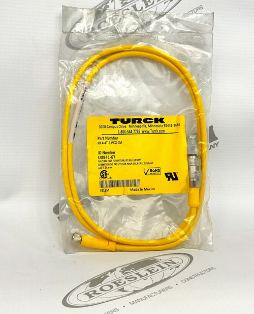 Molded Cordset, M12 x M8 - Sale