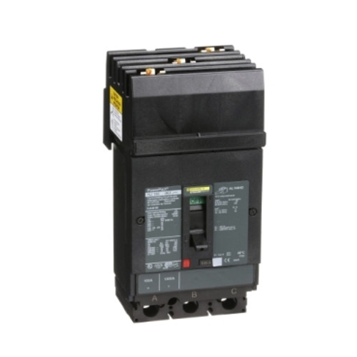 Molded Case Circuit Breaker, 3-Pole, 600V 100A, HJA Series - Sale