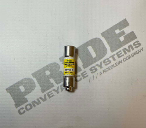 Bussman LP-CC-2, Low-Peak LP-CC Class CC 600Vac/300Vdc, time-delay fuse, 2A
