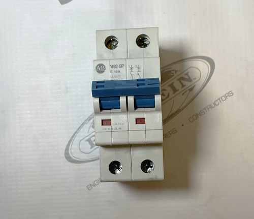 Supplemental Circuit Breaker, 2-Pole, Trip Curve C, 10 A, No Neutral, Not UL Listed