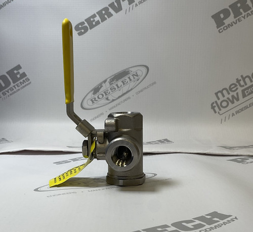 Threaded Diverting Valve, 316 Stainless Steel Body, 3/8 NPT Female