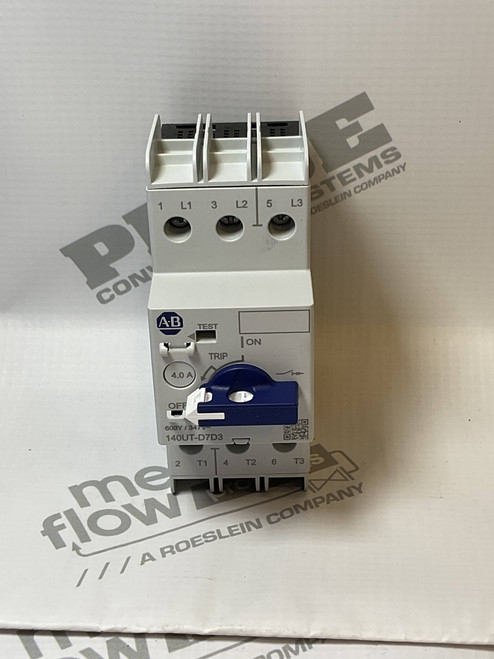 Circuit Breaker -Current Limiting , D-Frame, 3 Poles, Rated Current 4A