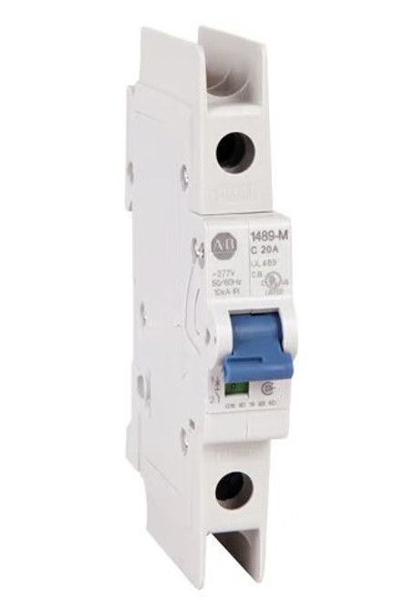Thermal-Magnetic Circuit Breaker, 1 Pole, Trip Curve C, 20 A