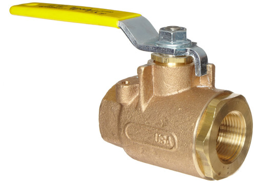 Ball Valve, Body: 2 pc, bronze, 150 psig sat. steam, 720 psig WOG Ball Valve, Body: 2 pc, bronze, 150 psig sat. steam, 720 psig WOG