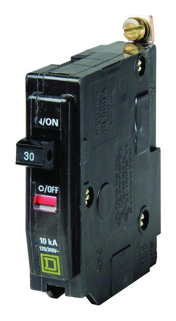 Circuit Breaker 2 Pole 50A 120/240VAC, 10kA, Bolt on Mount, Miniature, QO Series