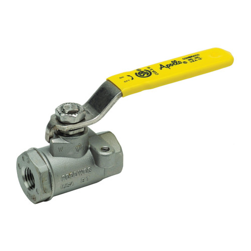 Ball Valve, Body: 2 pc, 316SS, 150 psig Ball Valve, Body: 2 pc, 316SS, 150 psig