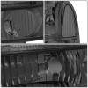 99-04 Ford F250 F350 F450 F550 Super Duty Headlights+Bumper Lamp - Smoked Housing Clear Corner
