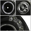 00-05 Mitsubishi Eclipse LED Halo Ring Projector Headlights - Black Housing