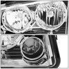 06-10 Dodge Charger Headlights - Chrome Housing Clear Corner