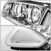 06-10 Dodge Charger Headlights - Chrome Housing Clear Corner