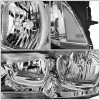 11-14 Dodge Charger Headlights - Chrome Housing Clear Corner