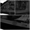 03-07 Honda Accord LED DRL Headlights - Smoked Housing Amber Corner