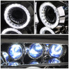 92-00 Lexus SC300 SC400 LED DRL Projector Headlights - Chrome Housing
