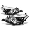 14-16 Toyota Corolla Projector Headlights - Chrome Housing Clear Corner