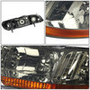 98-02 Honda Accord Headlights - Smoked Housing Amber Corner