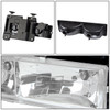 88-93 Chevy C/K 1500 2500 3500 Suburban Headlights+Bumper/Corner Lamps - Chrome Housing