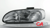 95-99 Chevy Lumina Monte Carlo Headlights - Chrome Housing Clear Corner