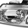 96-00 Dodge Grand Caravan Chrysler Town & Country Voyager Headlights - Chrome Housing Amber Corner