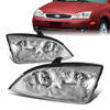 05-07 Ford Focus Headlights - Chrome Housing Clear Lens