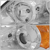 07-11 Honda CR-V Projector Headlights - Chrome Housing Amber Corner