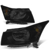 11-15 Chevy Cruze Headlights - Smoked Housing Amber Corner