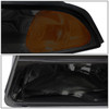 95-00 Chrysler Cirrus Dodge Stratus Plymouth Breeze Headlights - Smoked Housing Amber Corner