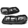 97-05 Chevy Malibu Classic Oldsmobile Cutlass Headlights - Black Housing