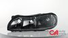 97-05 Chevy Malibu Classic Oldsmobile Cutlass Headlights - Black Housing